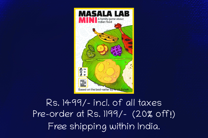 Masala Lab Mini. Rs. 1499/- incl. of all taxes. Pre-order at Rs. 1199/- (20% off!). Free shipping within India. 