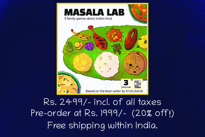 Masala Lab. Rs. 2499/- incl. of all taxes. Pre-order at Rs. 1999/- (20% off!). Free shipping within India. 