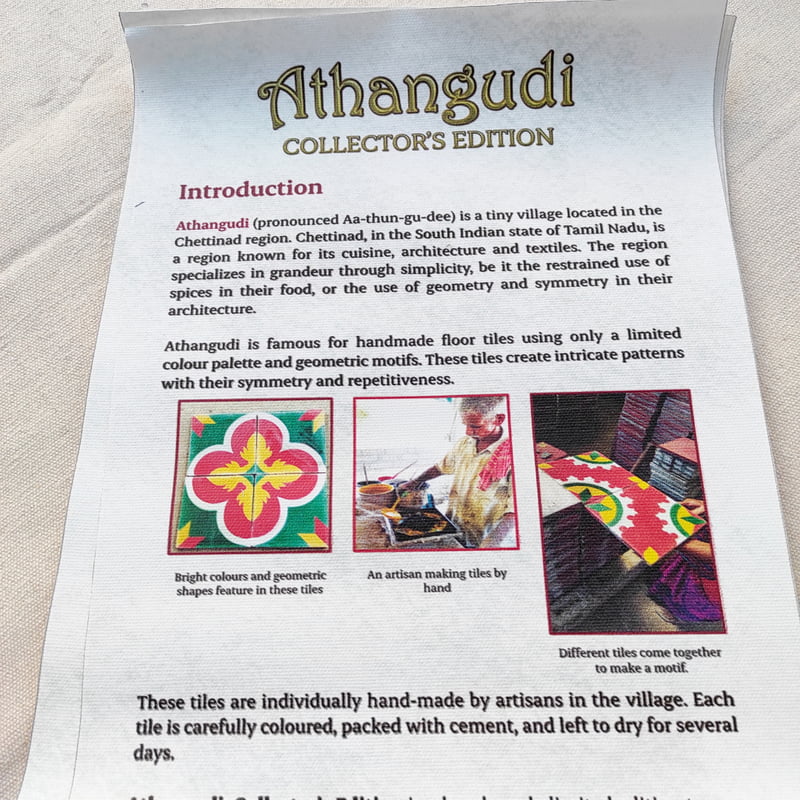Athangudi: Collector's Edition